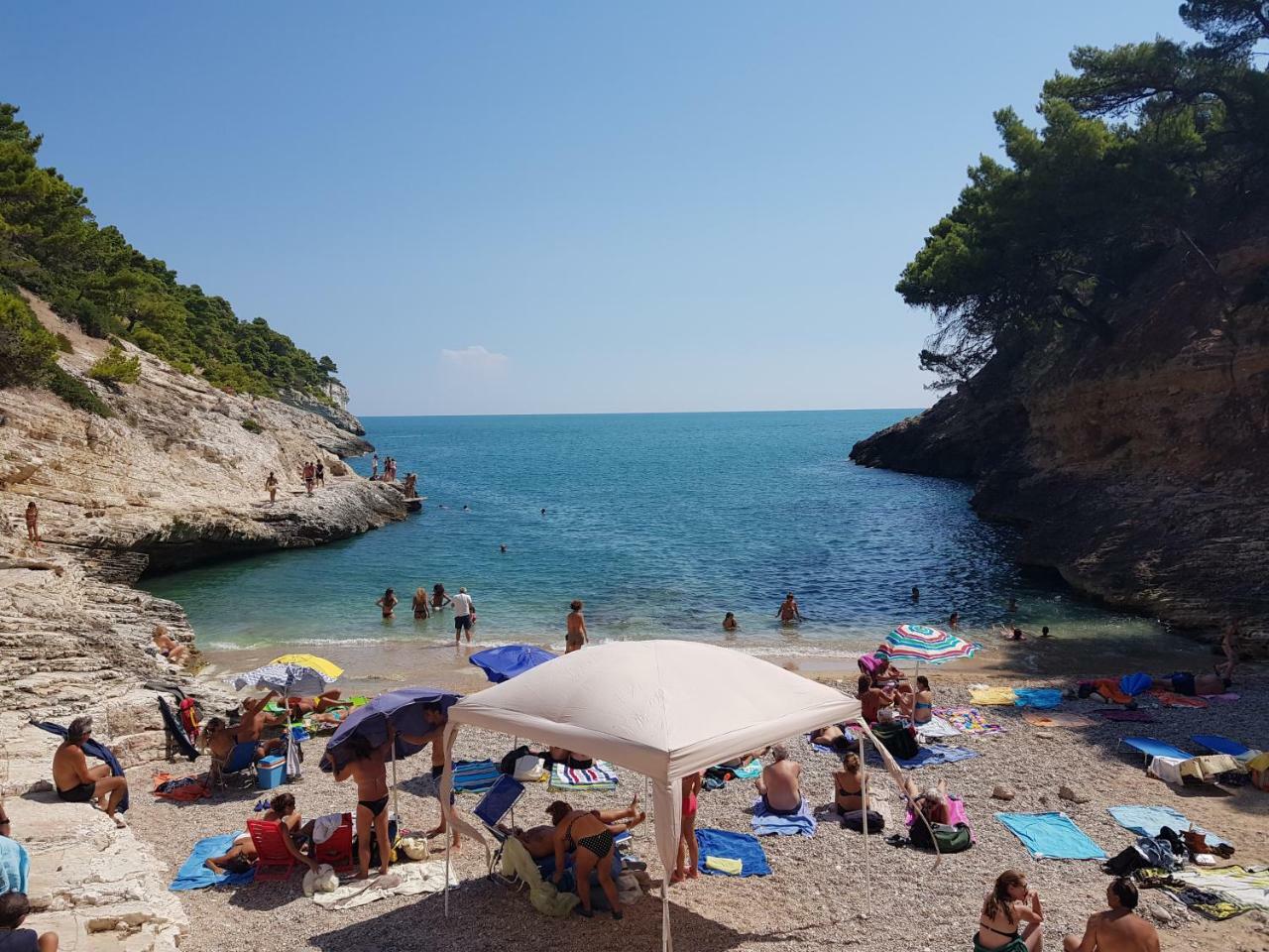 Villa Cala Della Pergola Vieste Exteriör bild